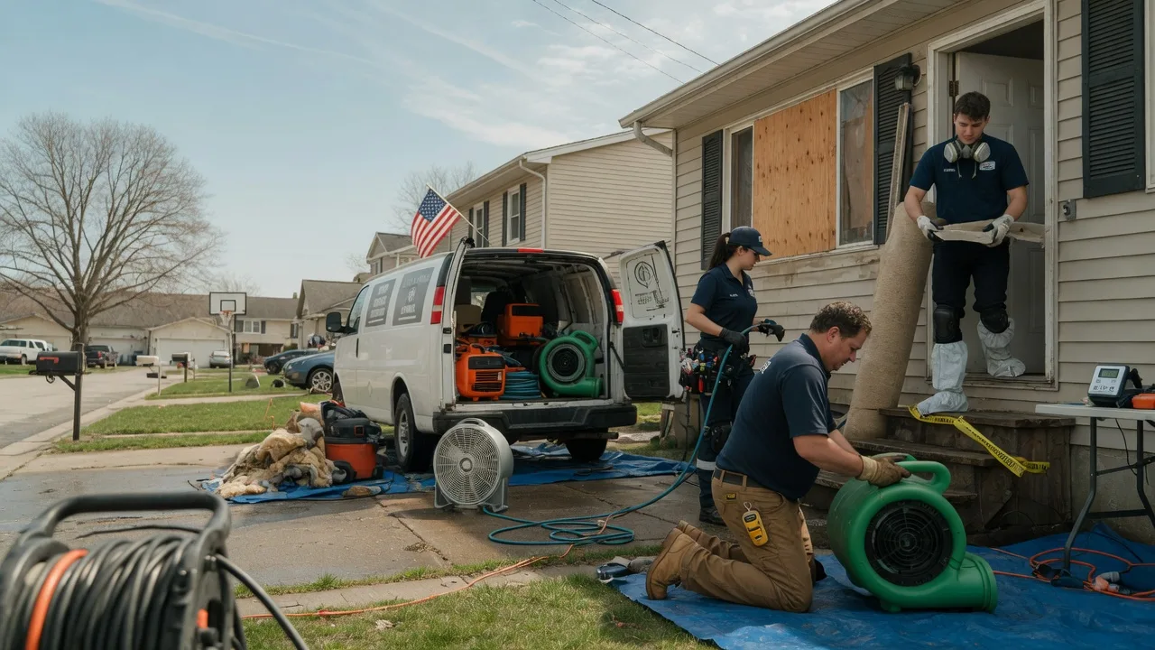 Water Damage Restoration in Hoopeston, IL near me